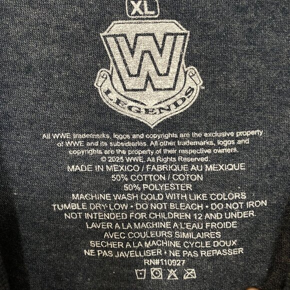 WWE Stone Cold Steve Austin Skull Graphic Design T-Shirt XL - Picture 4 of 4